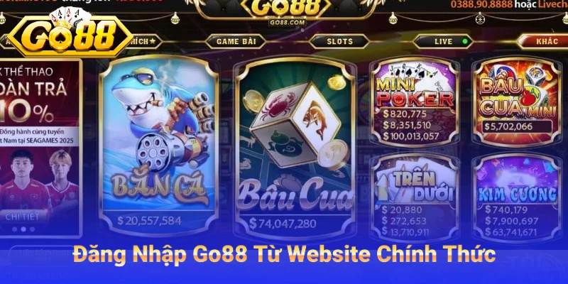 Đăng Nhập Go88 Bắt Đầu Từ Website Chính Thức